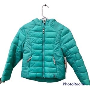 Spyder Green Puffer Jacket